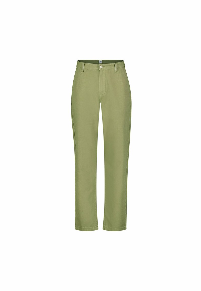 Lee Chino groen gemêleerd