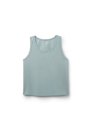Tezenis, WIDE SHOULDER STRAPS - Pyjama top - green