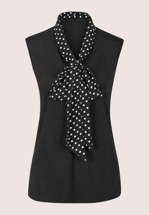 MADELEINE, Blouse - black   off-white