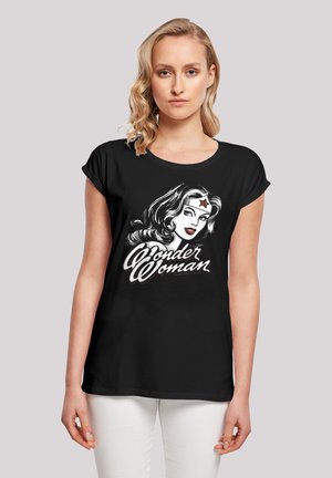 DC COMICS HINT  - Print T-shirt - black