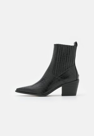 ROCCO - Cowboy/biker ankle boot - black