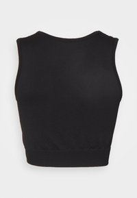 Björn Borg SEAMLESS LIGHT CROP - Top - black beauty
