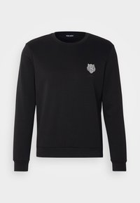 WITH INJECTION LOGO AND TIGER PATCH - Sportska majica - black