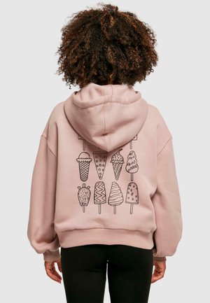 Merchcode ICE CREAM  - Hættetrøje - duskrose