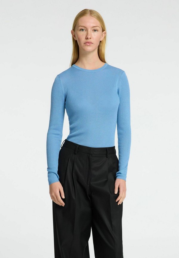 LANGARM - Strickpullover - endless sky