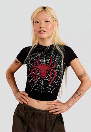 Bershka, - T-shirt z nadrukiem