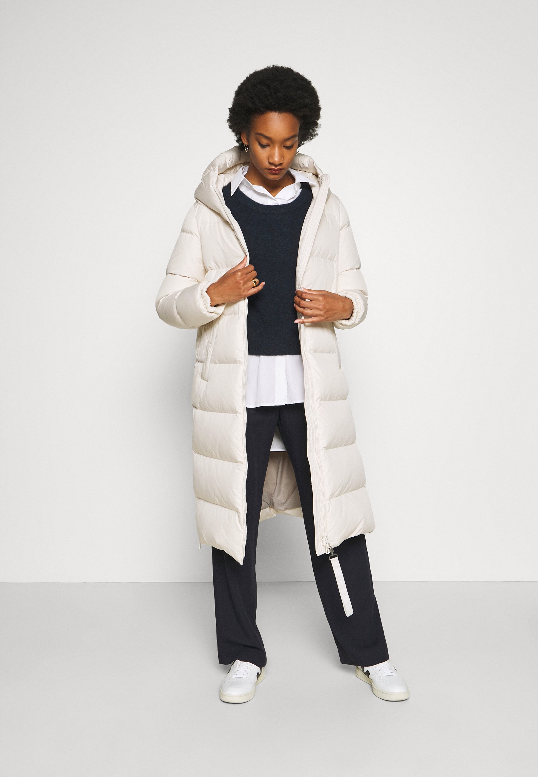 Marc O'Polo Dunkåpe frakk birch whiteoffwhite Zalando.no Marc O'Polo Dunkåpe frakk birch whiteoffwhite Zalando.no