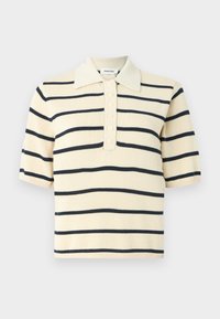 MALVA STRIPE - Poloshirt - summer sand/navy