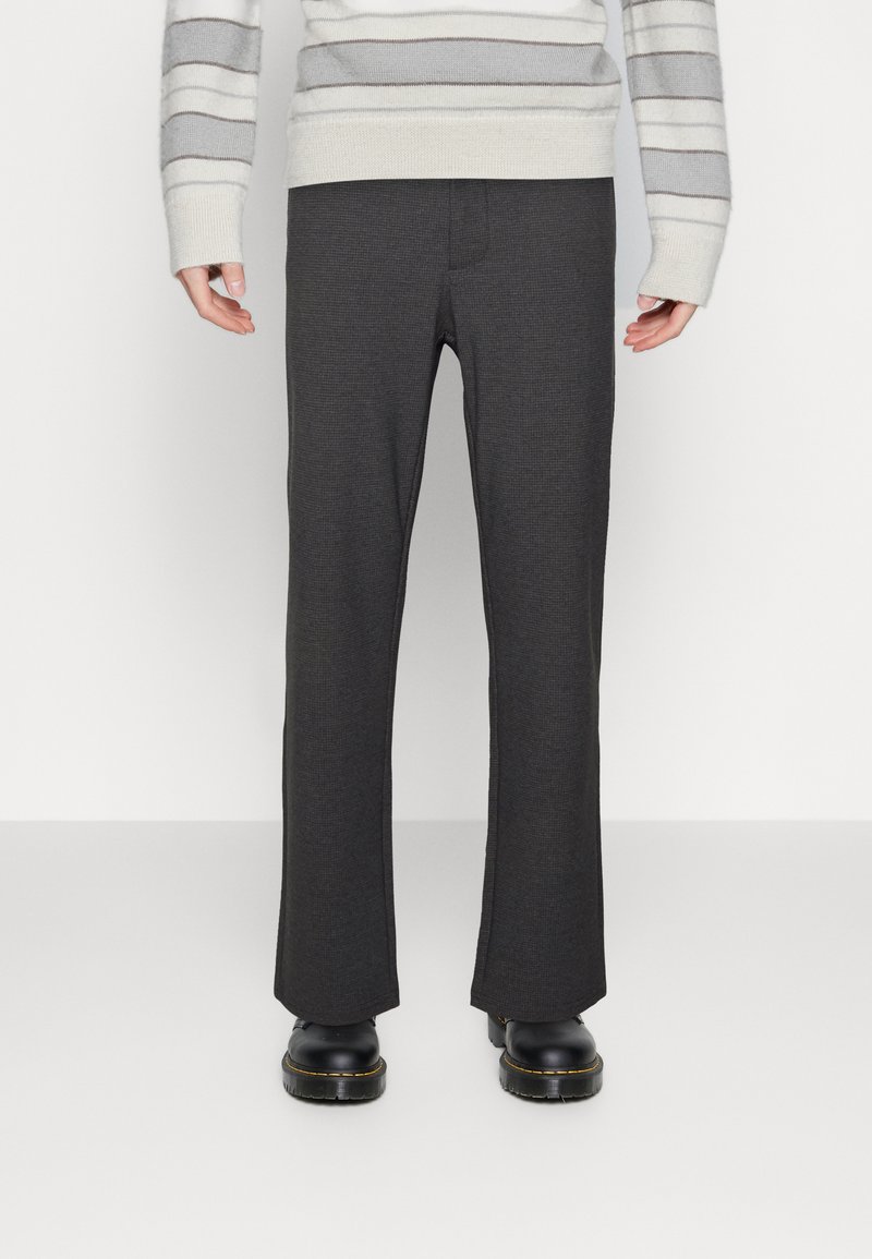 Only & Sons - ONSLAW STRUCTURE PANT - Tygbyxor - grey, Förstora