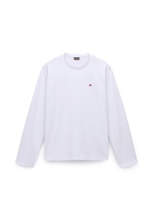 Napapijri, SALIS LS - Langærmet T-shirt - bright white