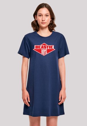THE BEASTIE BOYS - Jersey dress - lightnavy