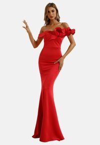 Moda Minx ABEND ALAIA OFF SHOULDER - Iltapuku - red