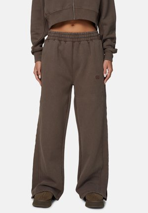Tracksuit bottoms - brown