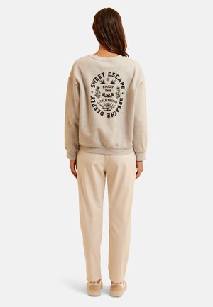 MAXI VISUAL BACK - Sweatshirt - mélange grey