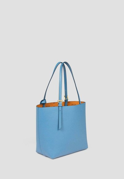 MCM HIMMEL MIT LOGOPRÄGUNG - Handtas - blue