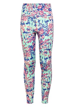 Legingi - ecru tint/blue dawn/semi lucid fuchsia/lucid blue