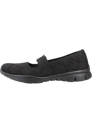 Skechers SEAGER - Bailarinas con hebilla - black