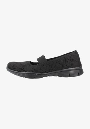 Skechers SEAGER - Ballerinasko m/ rem - black