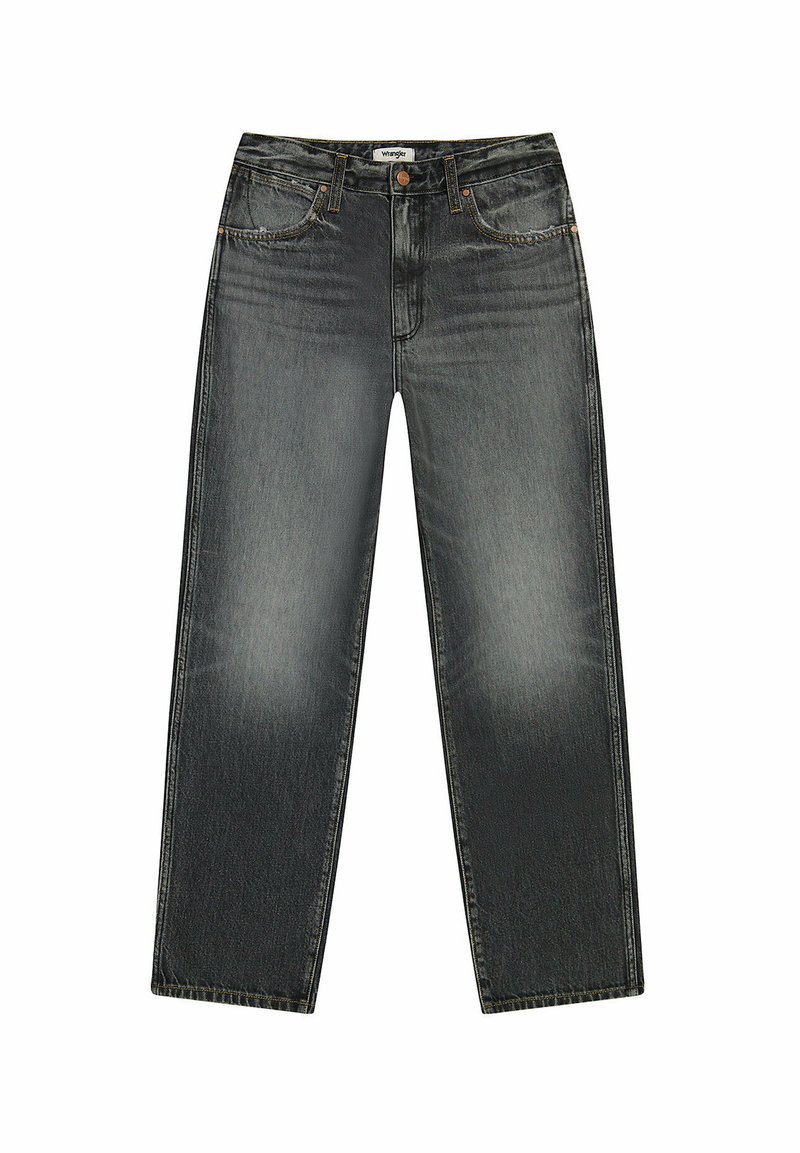 Wrangler Straight leg jeans lichtgrijs