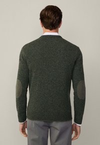 Hackett London CREW NECK - Vesta - forest night green