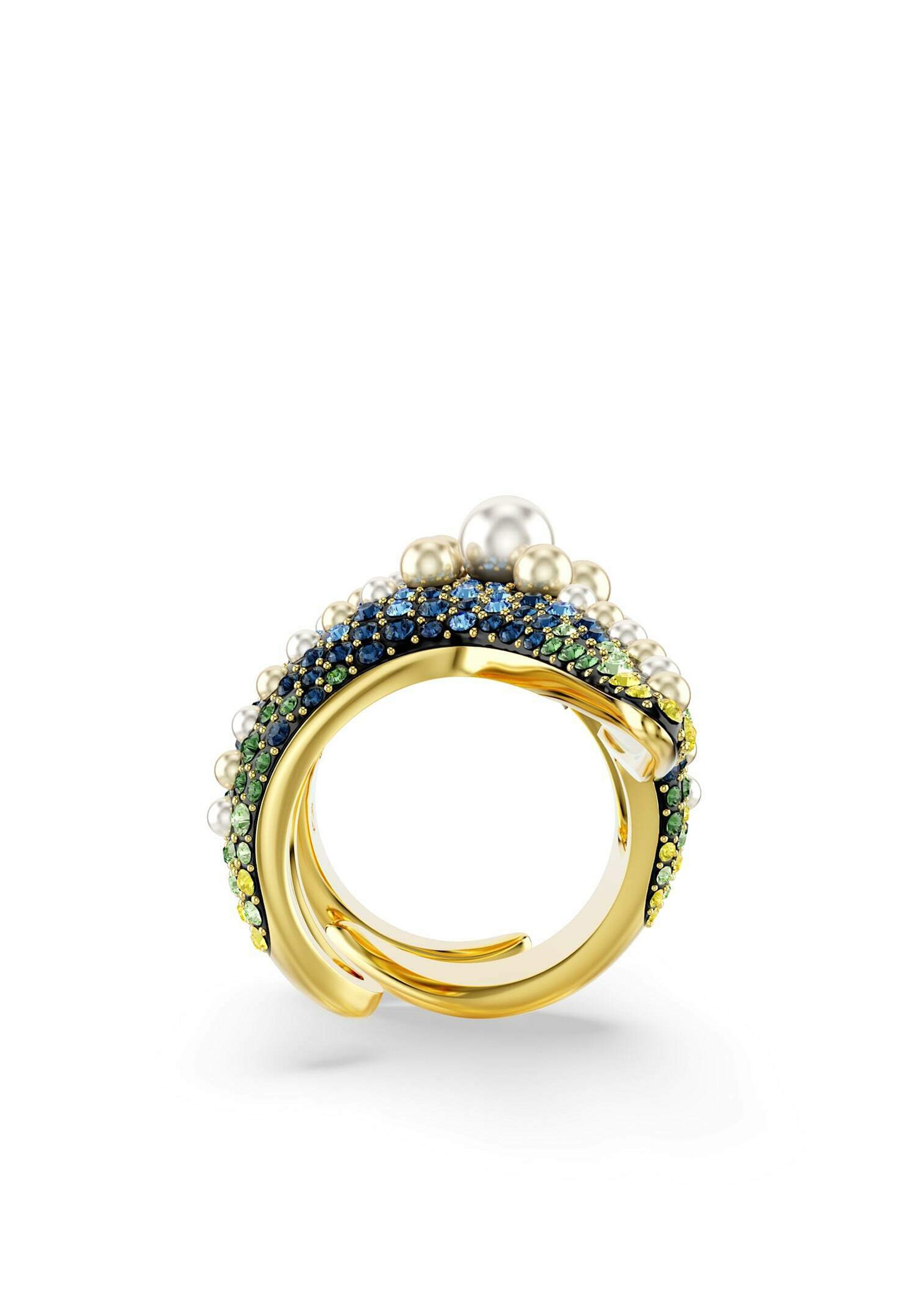 SWAROVSKI 直営OUTLET (Idyllia )cocktail Crystal Starfish指輪 Idyllia cocktail ring, Crystal pearls, Starfish
