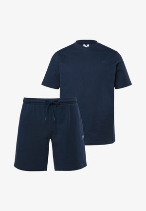 Men Plus, MEN+ SCHLAFANZUG, SET - Nachtwäsche Set - navy blue