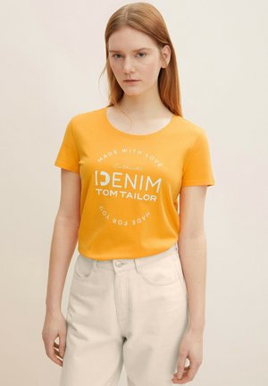 T-shirt print - orange bliss