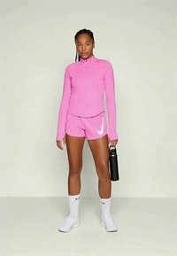 Nike Performance TEMPO - Hosszú ujjú felső - playful pink/reflective silver-coloured