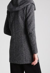 ONLY Halflange jas - mottled dark grey