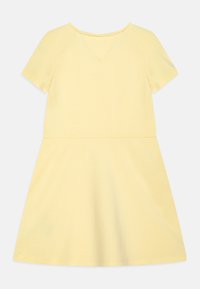 Tommy Hilfiger PUNTO FIT FLARE  - Robe en jersey - lemon zest