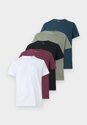 ICON CREW SEASONAL 5 PACK - Základné tričko - multi coloured
