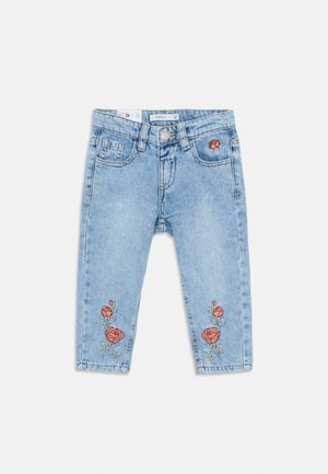 NMFBELLA  - Straight leg jeans - light blue denim