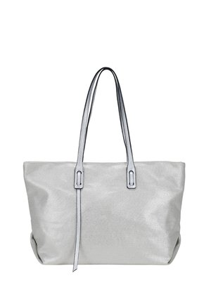 Bolso shopping - plata