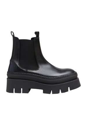 Plateaustiefelette - black