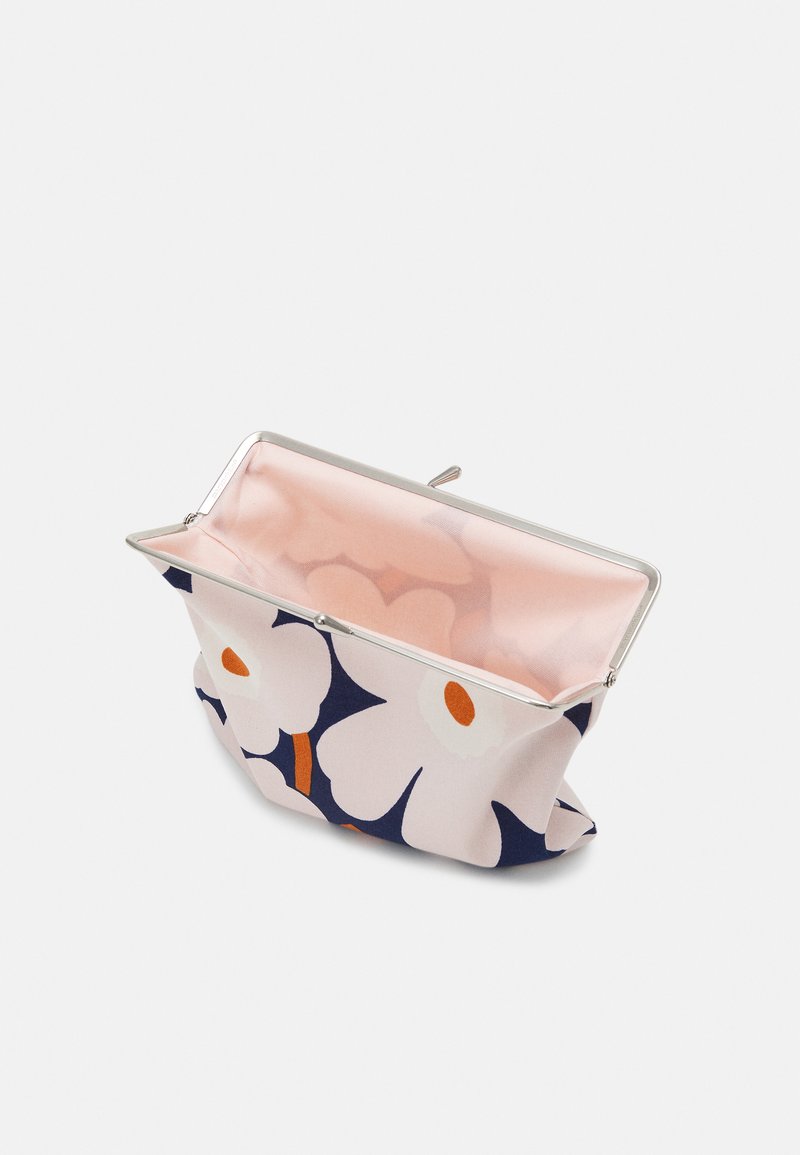 Damen Geldbörsen | Marimekko PUOLIKAS KUKKARO MINI UNIKKO PURSE Geldbörse dark blue/light pink/brown/dunkelblau - MR01923 Damen Geldbörsen | Marimekko PUOLIKAS KUKKARO MINI UNIKKO PURSE Geldbörse dark blue/light pink/brown/dunkelblau - MR01923