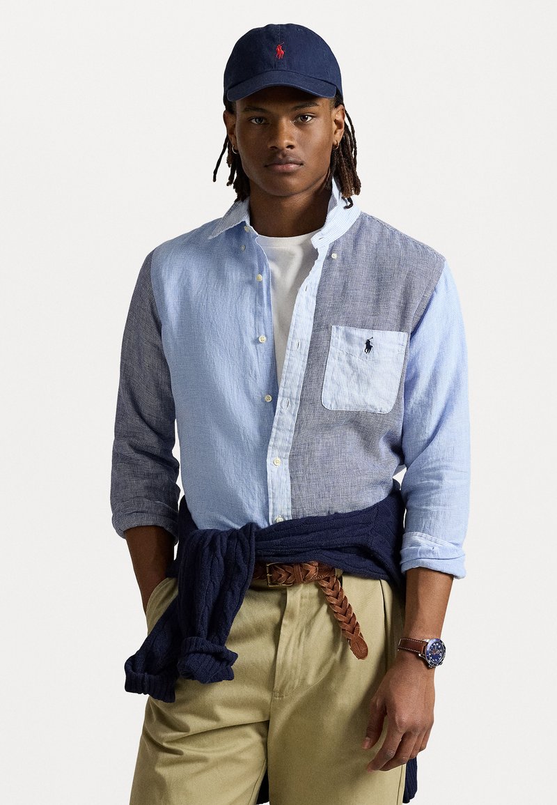 Polo Ralph Lauren - Classic Fit Linen Fun Shirt - Camisa - blue, Ampliar