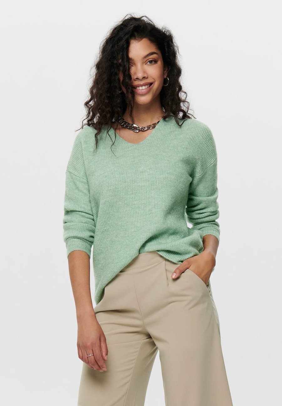 ONLY ONLCAMILLA - Trui - ether/lichtgroen - Zalando.be