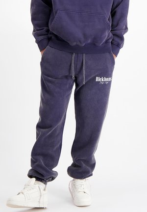 BRUSH - Tracksuit bottoms - navy
