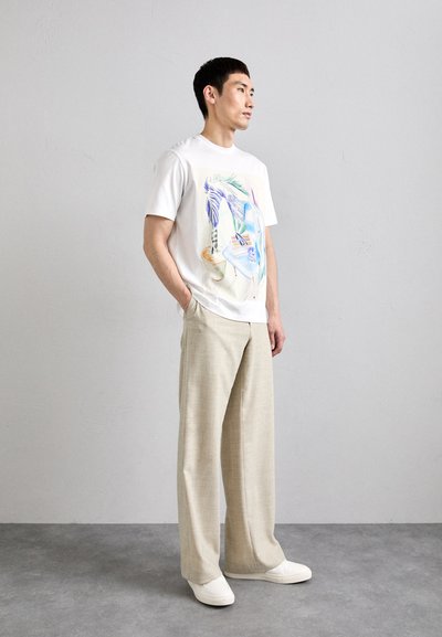 Paul Smith LIFE DRAWING - T-shirt imprimé - white