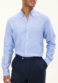Oscar Jacobson - REG FIT BD SIGNATURE - Overhemd - harmony blue Miniatuurafbeelding 1