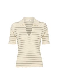 SLLIDYA TEE - Polokošeľa - white shadow stripe