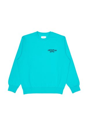 FRUITS OF LOVE - Sweatshirt - turchese