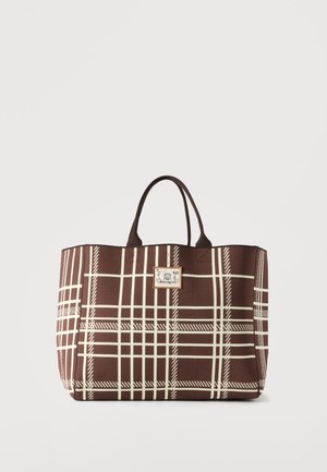 Becksöndergaard, GRID JOSIE BAG - Tote bag - dark brown