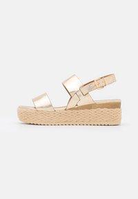Espadrilles - gold