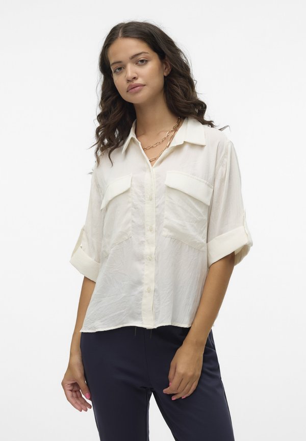 VMFABIANA 3/4 - Button-down blouse - birch
