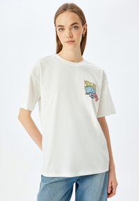 Koton T-shirts print - beige