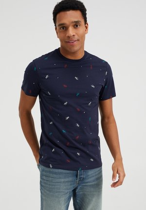 Print T-shirt - blue