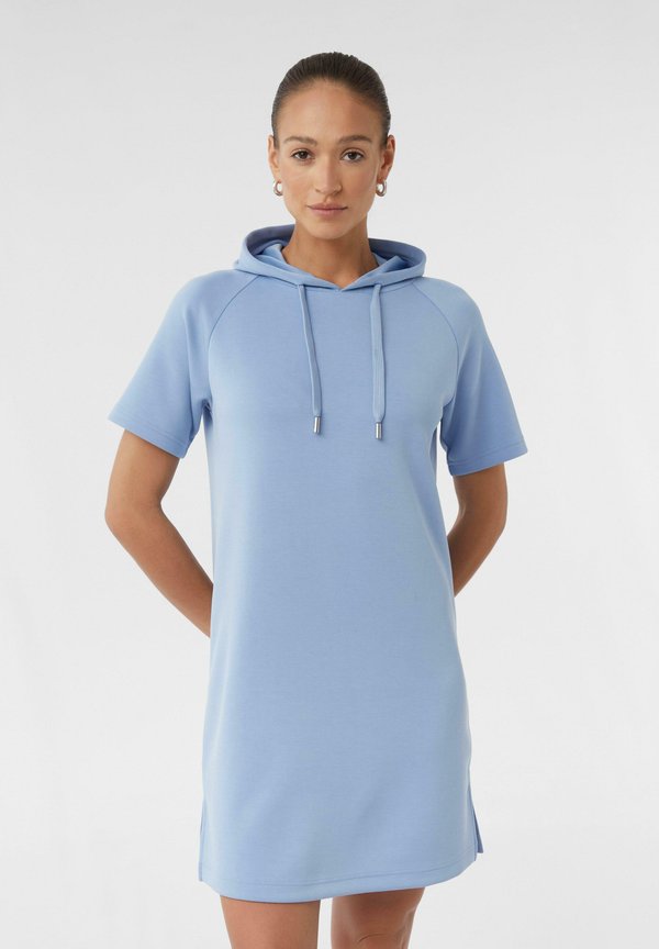 Jerseykleid - blassblau
