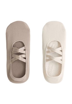 2 PAIRS DOUBLE STRAPS 34511490 - Sokken - camel