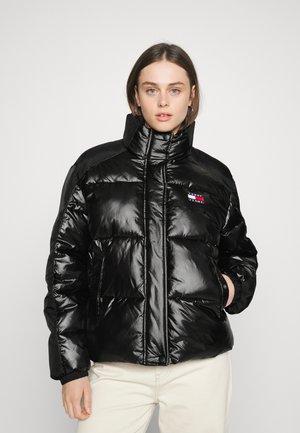 TONAL BADGE PUFFER - Winterjacke - black